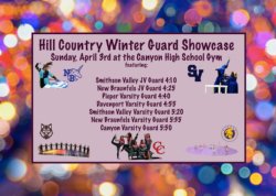 Hill Country Winter Guard Showcase